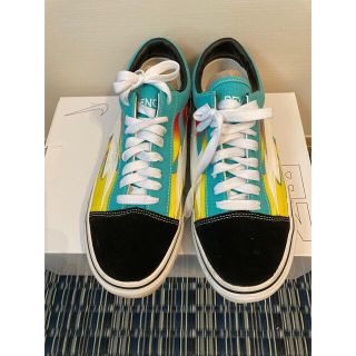 ヴァンズ(VANS)のREVENGE storm Vol.3 GREEN FLAME(スニーカー)