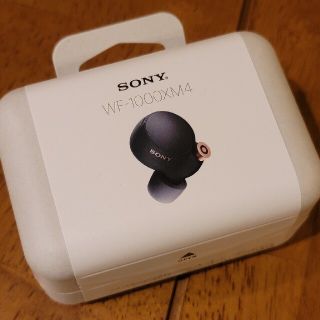 ソニー(SONY)の新品未使用 WF-1000XM4 SONY ブラック(ヘッドフォン/イヤフォン)