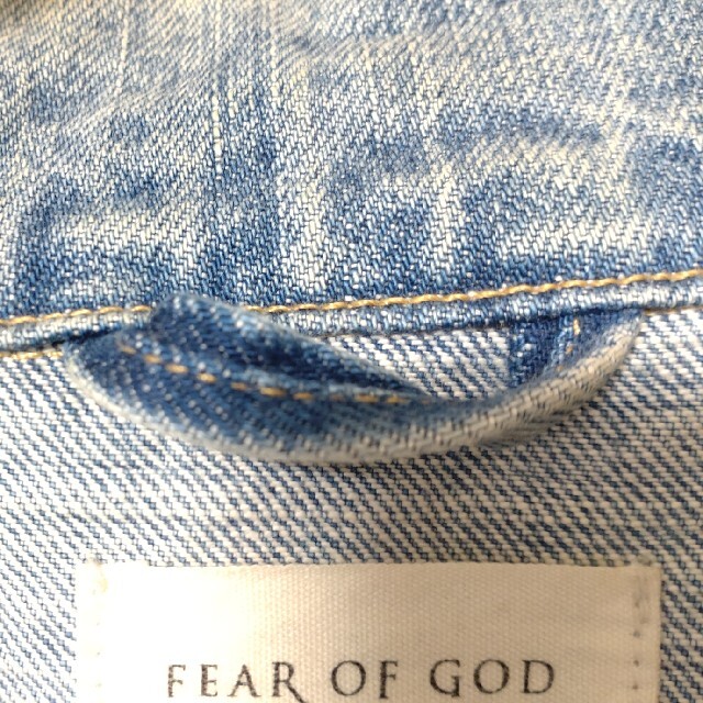 FEAR OF GOD(フィアオブゴッド)のFEAR OF GOD 4th デニムジャケット Mサイズ メンズのジャケット/アウター(Gジャン/デニムジャケット)の商品写真