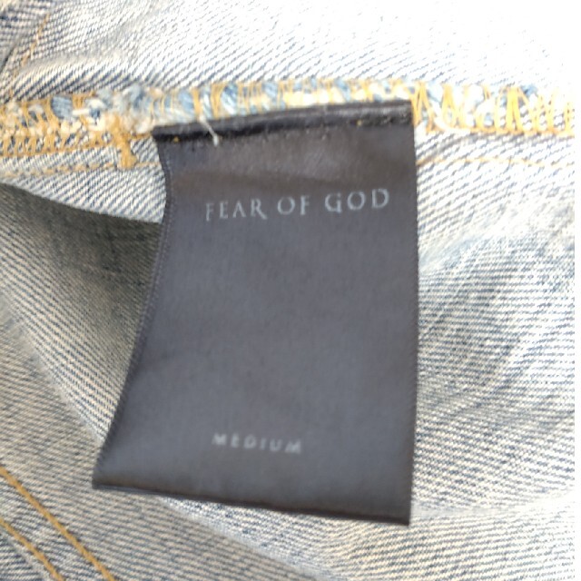 FEAR OF GOD(フィアオブゴッド)のFEAR OF GOD 4th デニムジャケット Mサイズ メンズのジャケット/アウター(Gジャン/デニムジャケット)の商品写真