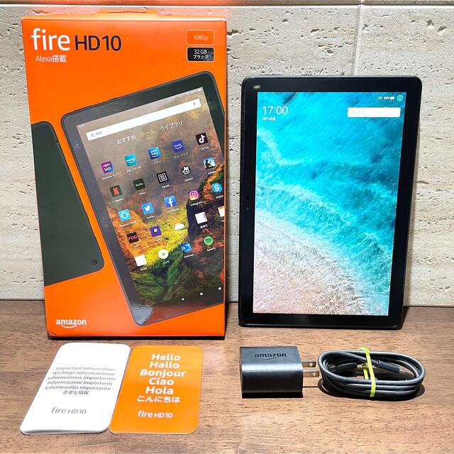 【美品】Amazon Fire HD 10 第11世代 32GB ブラック