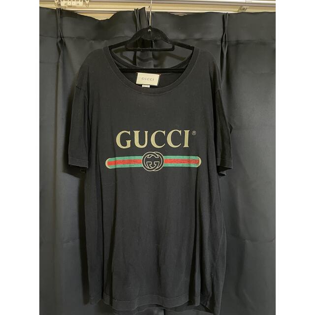 Gucci(グッチ)のGUCCI ロゴオーバーサイズTシャツ メンズのトップス(Tシャツ/カットソー(半袖/袖なし))の商品写真