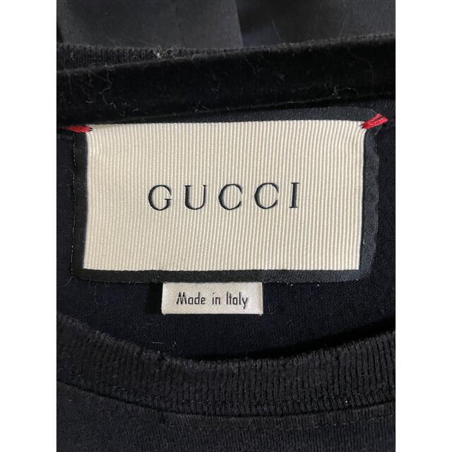 Gucci(グッチ)のGUCCI ロゴオーバーサイズTシャツ メンズのトップス(Tシャツ/カットソー(半袖/袖なし))の商品写真