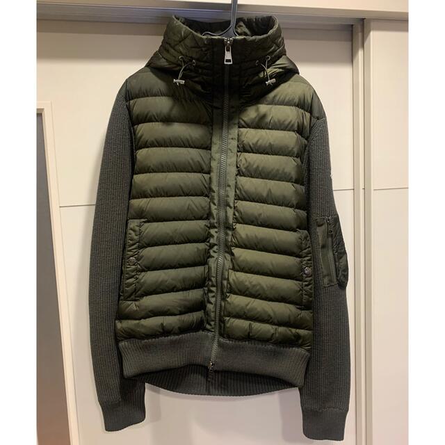 MONCLER(モンクレール)の【美品】MONCLER モンクレール MAGLIONE TRICOT CARD メンズのジャケット/アウター(ダウンジャケット)の商品写真