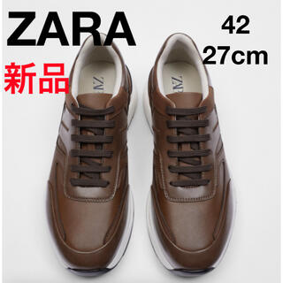 ザラ レザースニーカーの通販 37点 | ZARAを買うならラクマ