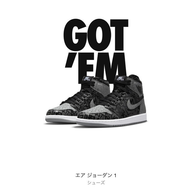 Nike Air Jordan 1 High OG "Rebellionaire靴/シューズ