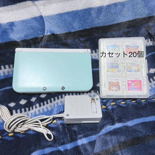 3DSLL本体　カセット　充電コード　まとめ売り