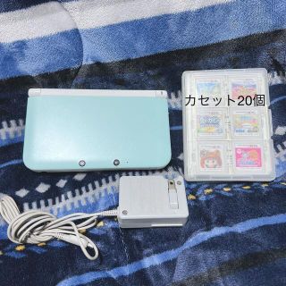 ニンテンドー3DS(ニンテンドー3DS)の3DSLL本体　カセット　充電コード　まとめ売り(家庭用ゲーム機本体)