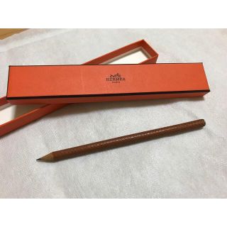 エルメス(Hermes)の新品　HERMES 革巻き 鉛筆　化粧箱入り(鉛筆)