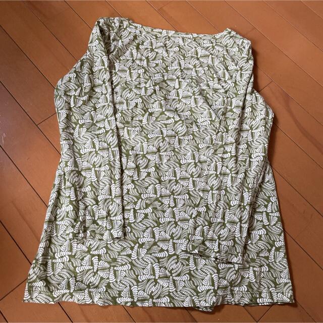 Banana Republic(バナナリパブリック)のBanana Republic 綿100%  トップス レディースのトップス(Tシャツ(長袖/七分))の商品写真