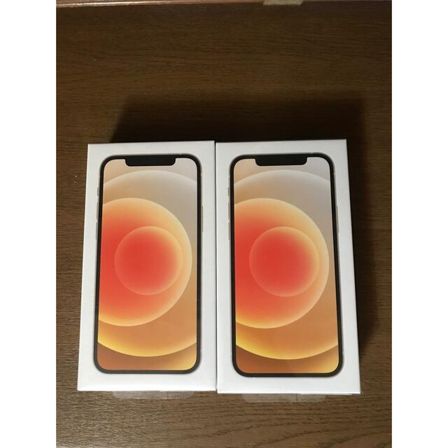 日本規格iPhone - iPhone12 64GB ホワイト 本体 2台の通販 by ウチダ's