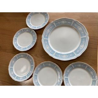 ノリタケ(Noritake)のノリタケ　レースウッド皿セット(食器)