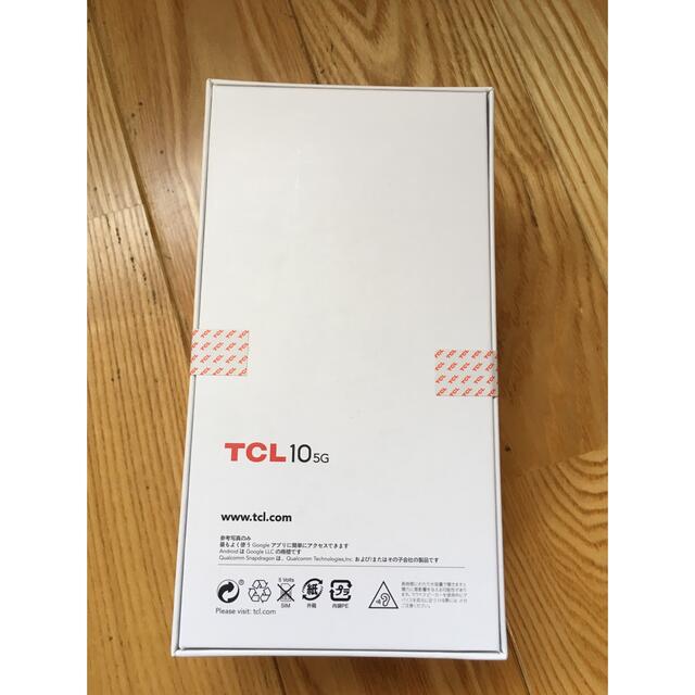 ANDROID(アンドロイド)の【新品未開封】 TCL-10 5G Chrome Blu スマホ/家電/カメラのスマートフォン/携帯電話(スマートフォン本体)の商品写真