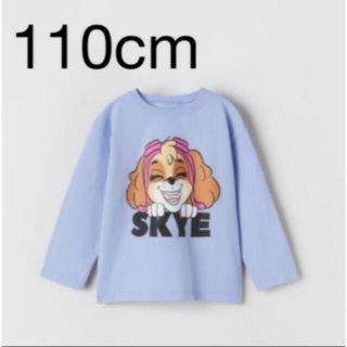 ザラキッズ(ZARA KIDS)の《新作》新品　パウパトロール　長袖　Tシャツ　4-5歳　110cm(Tシャツ/カットソー)