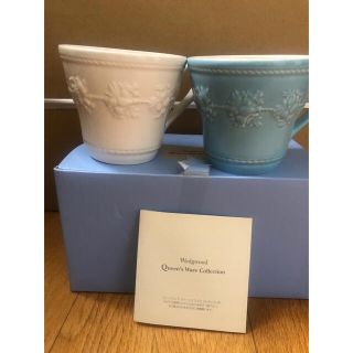 ウェッジウッド(WEDGWOOD)の新品　ウェッジウッド ペアマグカップ  フェスティビティ(グラス/カップ)