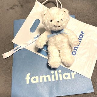 ファミリア(familiar)の新品タグ付☆ファミリア　ぬいぐるみ(ぬいぐるみ/人形)