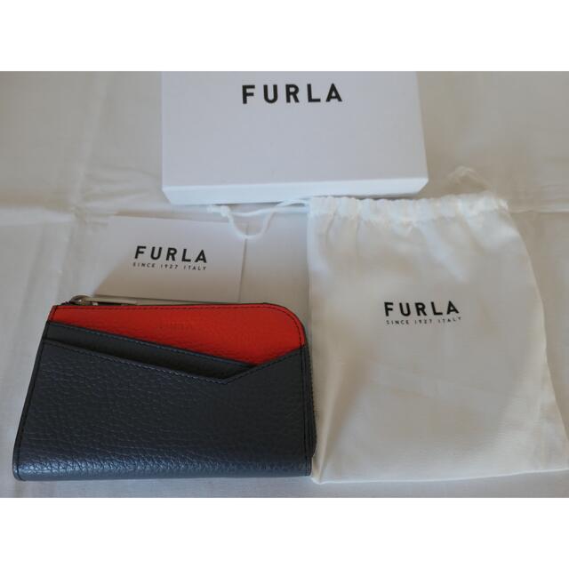 Furla - 新品！【フルラ】FURLA MAN DELFI L カードケース キーチェーン付