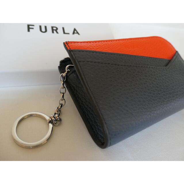 Furla(フルラ)の新品！【フルラ】FURLA MAN DELFI L カードケース キーチェーン付 メンズのファッション小物(コインケース/小銭入れ)の商品写真