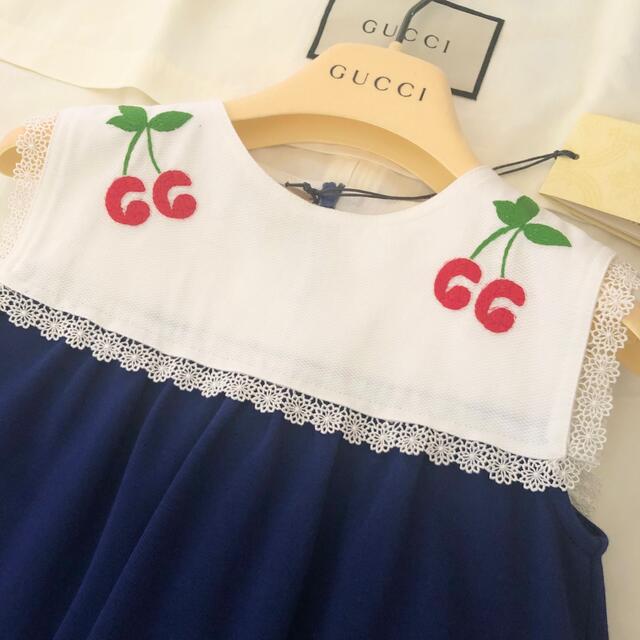 Gucci(グッチ)のグッチチルドレン 新品ワンピース 6 キッズ/ベビー/マタニティのキッズ服女の子用(90cm~)(ワンピース)の商品写真