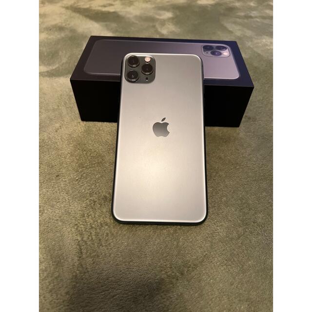 【付属品付】iPhone11 Pro Max 256GB ミッドナイトグリーン