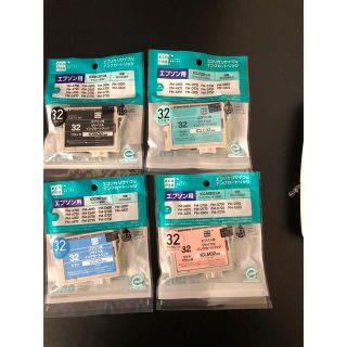 エプソン(EPSON)の☆エコリカ☆プリンターインク　エプソン用　IC6CL32互換　4色(その他)