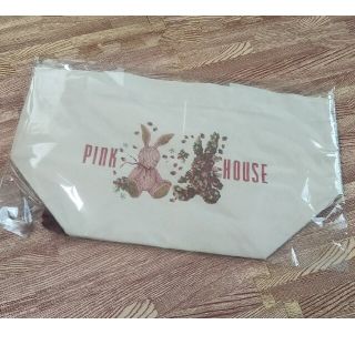 ピンクハウス(PINK HOUSE)のピンクハウス トートバッグ（ギンガム ウサギ）(トートバッグ)