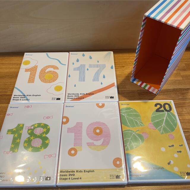 新品未開封品多数 ワールドワイドキッズ ステージ4 DVD