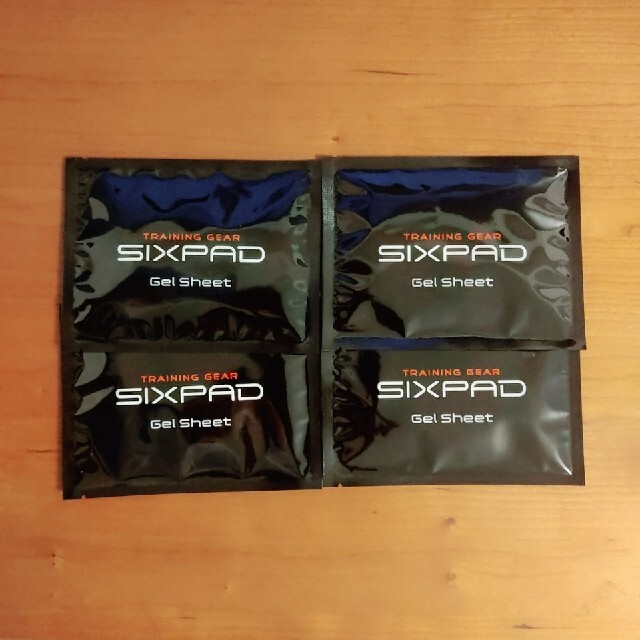 ファッションデザイナー SIXPAD - 【新品】MTG SIXPAD AbsFit用 ジェルシート(純正品) 6枚x4点 トレーニング用品