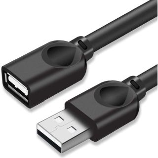 USB 延長 ケーブル 1.5M 急速 延長コード 高速転送(PC周辺機器)