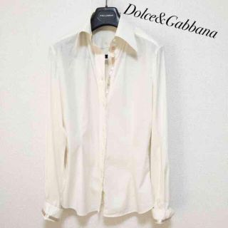 ドルチェアンドガッバーナ(DOLCE&GABBANA)のドルチェ&ガッバーナ ドレスシャツ36サイズ(シャツ/ブラウス(長袖/七分))