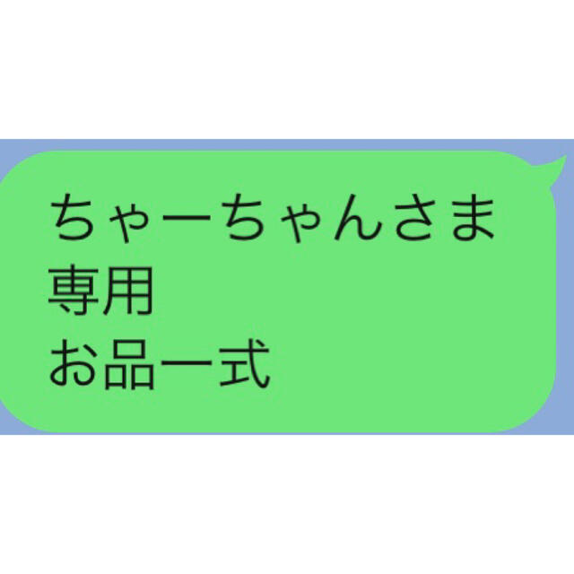 ちゃーちゃんさま 専用 お品一式その他