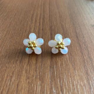 フラワー☆ピアス 両耳(ピアス(両耳用))