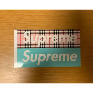 シュプリーム(Supreme)のSupreme シュプリーム ティファニー バーバリー コラボステッカー各1枚(その他)