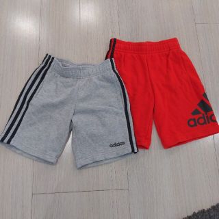 アディダス(adidas)のchan my様専用adidas　キッズ　スウェットパンツ赤のみ　120(パンツ/スパッツ)