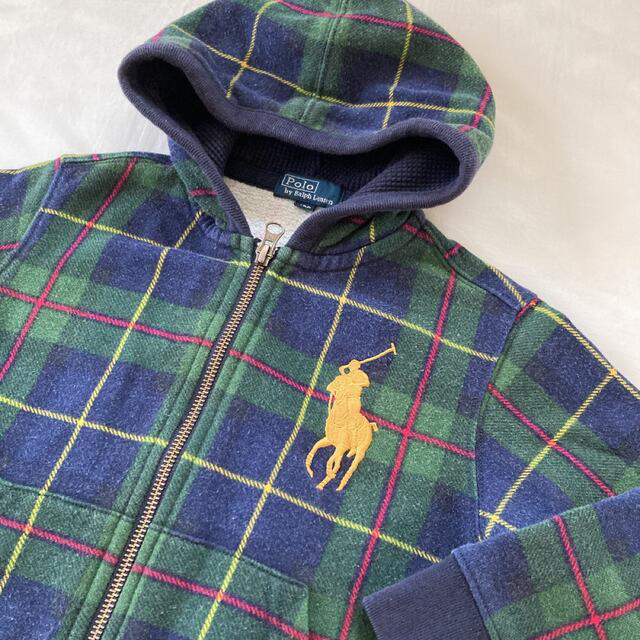 POLO RALPH LAUREN(ポロラルフローレン)のラルフローレン  パーカー　100cm  男の子　女の子 ビッグポニー  キッズ/ベビー/マタニティのキッズ服男の子用(90cm~)(ジャケット/上着)の商品写真