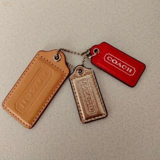 コーチ(COACH)のCOACH コーチ　チャーム　キーホルダー  バッグに　3つセット(バッグチャーム)