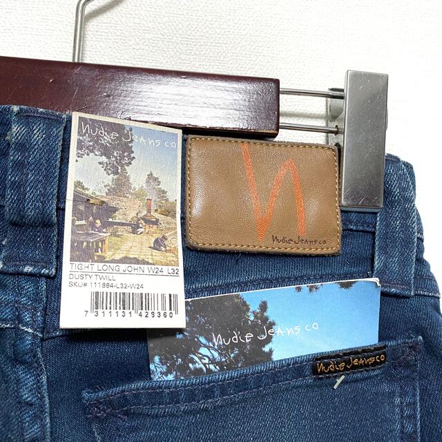 Nudie Jeans(ヌーディジーンズ)のnudie jeans☆タイトロンジョン☆スキニーパンツ☆新品未使用☆ブルー☆ レディースのパンツ(デニム/ジーンズ)の商品写真