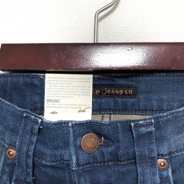 nudie jeans☆タイトロンジョン☆スキニーパンツ☆新品未使用☆ブルー☆ 6