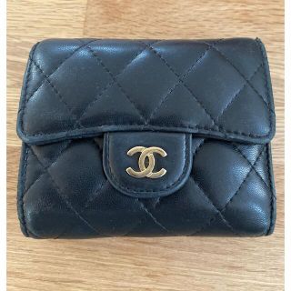 シャネル(CHANEL)の【CHANEL】シャネルマトラッセ　ラムスキン財布(財布)