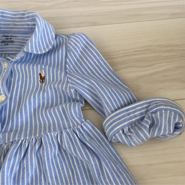 Ralph Lauren(ラルフローレン)のラルフローレン ワンピース　80m キッズ/ベビー/マタニティのベビー服(~85cm)(ワンピース)の商品写真