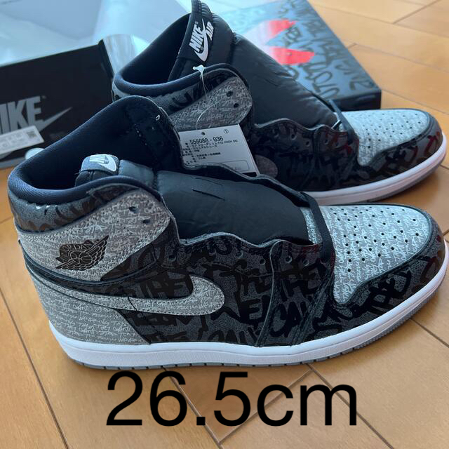 NIKE エアジョーダン1 RETRO HIGH OG リベリオネア26.5cm