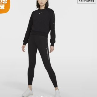 ナイキ(NIKE)の新品　ナイキ NIKE　レディース ウィメンズタイツブラック　M(レギンス/スパッツ)