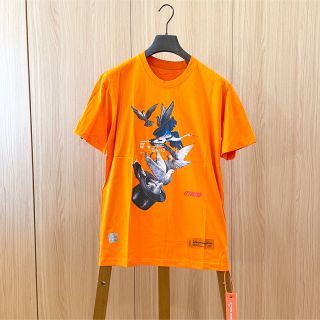 オフホワイト(OFF-WHITE)のHERON PRESTON ヘロンプレストン カットソー tシャツ ハト acw(Tシャツ/カットソー(半袖/袖なし))