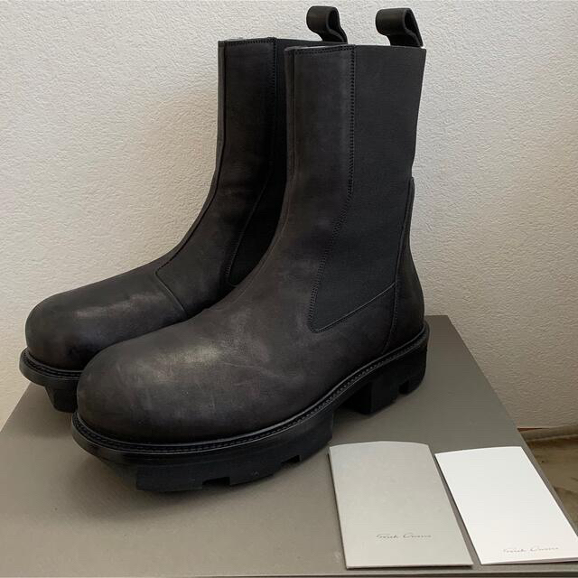 Rick Owens(リックオウエンス)の新品未使用 RICK OWENS BOZO MEGATOOTH BEETLE メンズの靴/シューズ(ブーツ)の商品写真