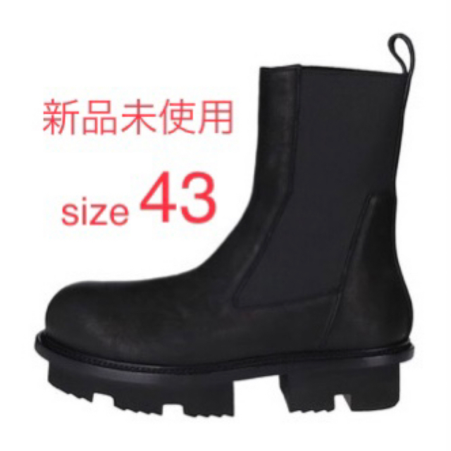 新品未使用 RICK OWENS BOZO MEGATOOTH BEETLE