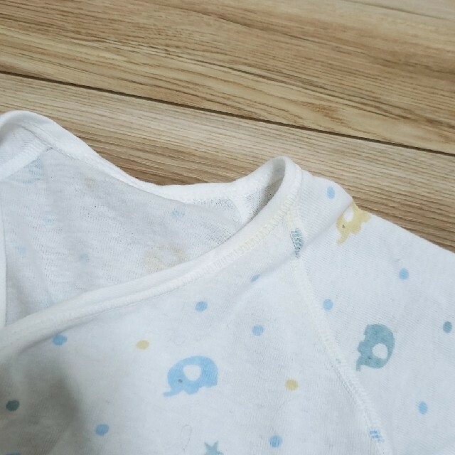 Combi mini(コンビミニ)の新生児24点★5～8月産まれ男の子赤ちゃんにオススメ キッズ/ベビー/マタニティのベビー服(~85cm)(肌着/下着)の商品写真