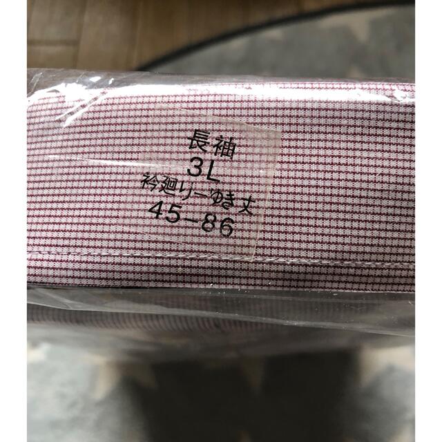 新品・未使用　カッターシャツ　長袖　3L メンズのトップス(シャツ)の商品写真