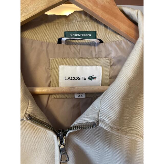 国内品レア　貴重　LACOSTE×BEAMSコラボ ブルゾン ベージュ 4