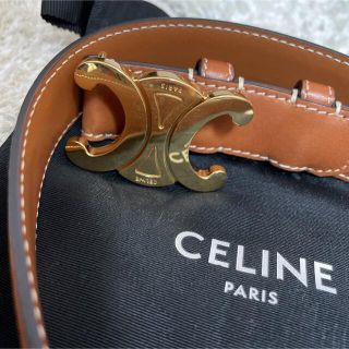 CELINE トリオンフベルト　ナチュラルカーフスキン新品未使用