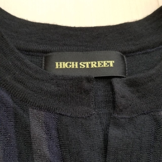 HIGH STREET(ハイストリート)の【美品】メンズベスト★HIGH STREET★M メンズのトップス(ベスト)の商品写真